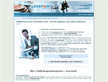 Tablet Screenshot of partner.lovepoint.de